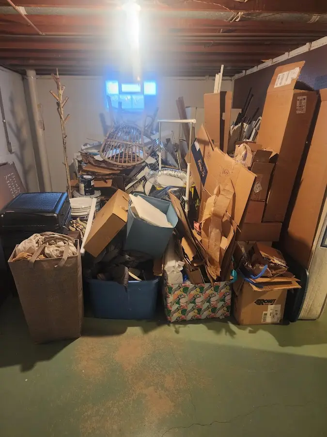 Roll-off dumpster container at job site for 15 Yard Dumpster Rental in Del Monte Forest